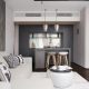 The Harbourside's Living Room and Pantry Interior Design